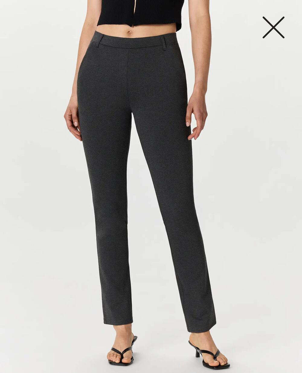 Quince Ultra-Stretch Ponte Straight Leg Pants Size Medium